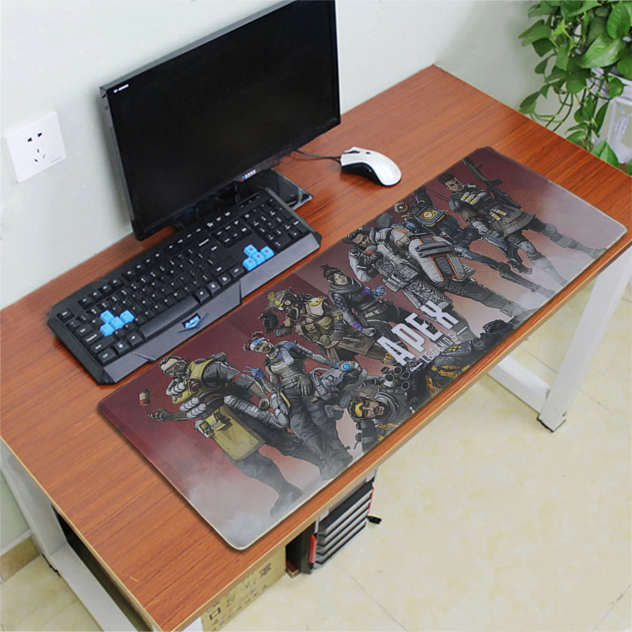 Новый классный игровой коврик для мыши Maiya Apex legends из натурального каучука