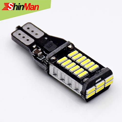 ShinMan Canbus ОШИБОК T15 W16W светодио дный сзади Turnsignal хвост фара для Audi A3 8 P B8 A4 A5 RS5 C6 TT mk2 8j 2006 - Испускаемый цвет: white