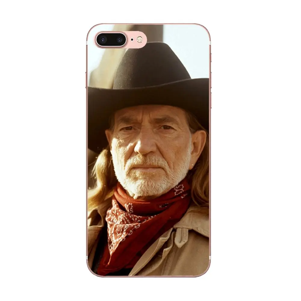 Чехол-накладка из ТПУ для Samsung Galaxy Note 5 8 9 S3 S4 S5 S6 S7 S8 S9 S10 mini Edge Plus Lite Willie Nelson American