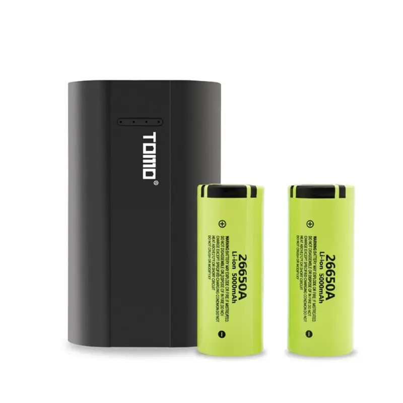 Зарядное устройство, внешний аккумулятор, анти-реверс, двойной USB 18650, 26650, батареи, коробка, светодиодный светильник-индикатор для iPhone, iPad, samsung, Xiaomi, Hu