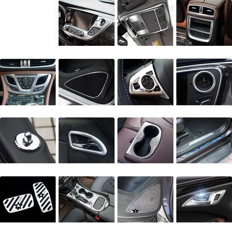 Автомобильный хром Automovil зеркало для окна кузова заднего дворника внешние части
