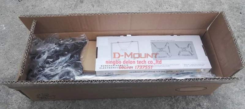 D-MOUNT DL-JF111EX алюминиевая втулка База Зажим 1"-27" ЖК-телевизор стенд монитор настольная Поддержка кронштейн вращающийся держатель без отверстий
