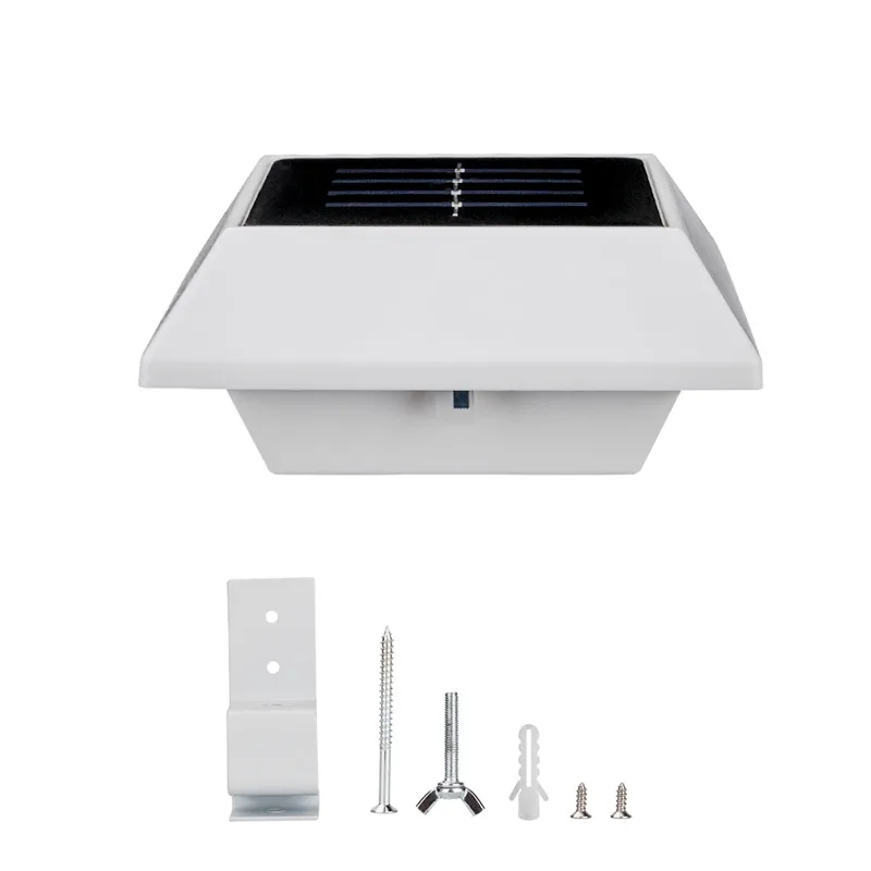 SANYI 4/6 SMD светодиодный светильник с питанием от солнечной батареи для лестницы и