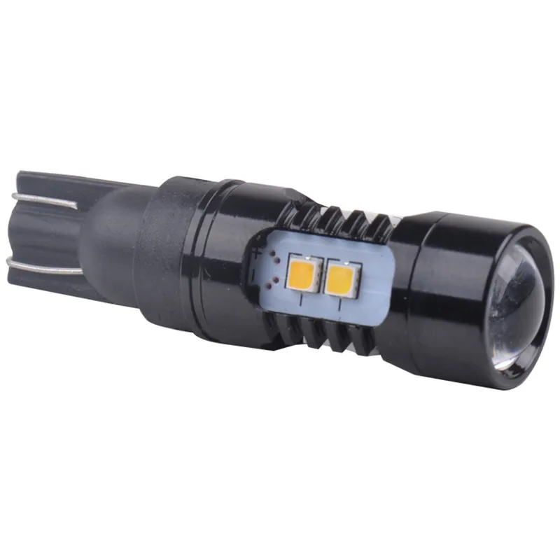 10 шт. 921 912 906 T15 T10 Samsung 10w LED DRL парковочные огни объектив проектора белый |