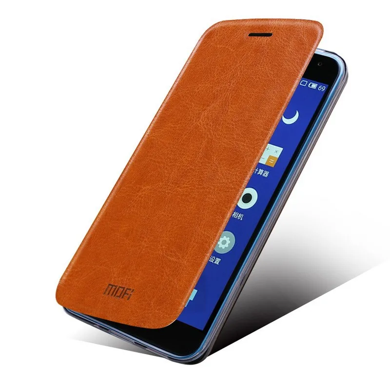 OnePlus 5 Case Original Mofi Steel Plate Inside Book Style Flip Leather Cover For One plus | Мобильные телефоны и