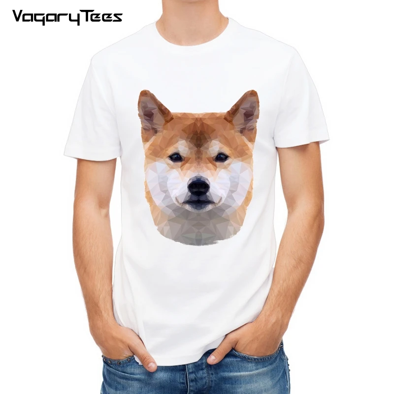 VagaryTees 2019 Мужская/Женская обувь из хлопка с принтом хлопковая голова Doge Сиба ину