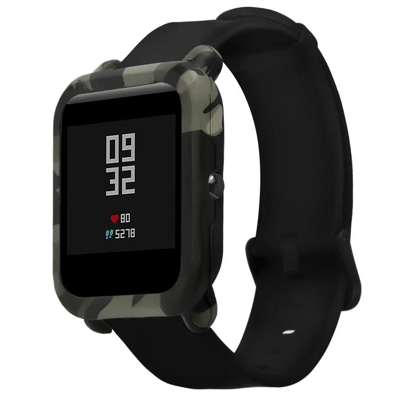 Тонкая рамка силиконовый чехол защитный бампер для Huami Amazfit Bip Younth Watch IJS998 |