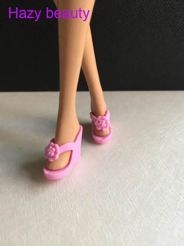 Розовая обувь на высоком каблуке для кукол Барби BBI372|doll high heels|shoes for dollshigh heel doll shoes