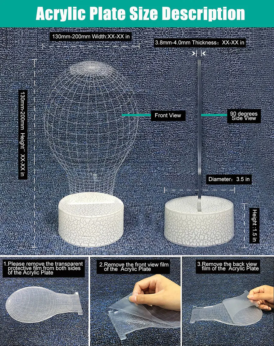 3D Единорог светодиодный ночной Светильник Единорог вечерние мультфильм люстра 7 цветов изменить детская комната рядом с лампой подарки для сломай базу Стиль
