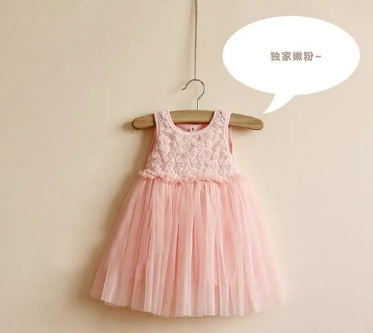 Новинка 2018 детское летнее платье с цветочным узором для девочек платье-пачка без