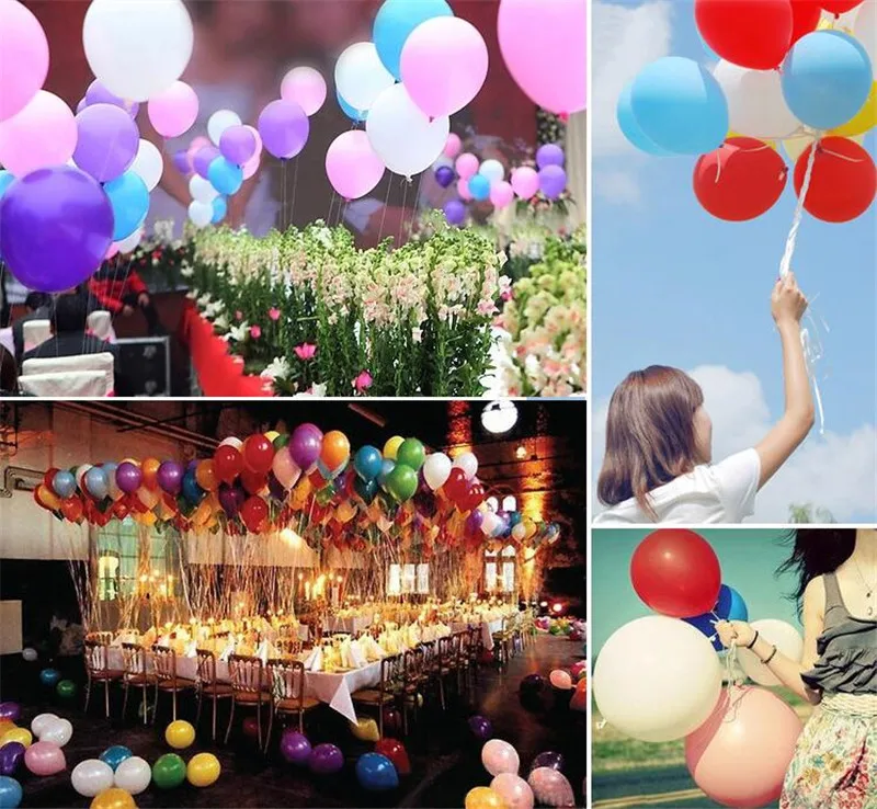 

Hot Sale 10pcs/lot 10inch 1.5g Red Latex Balloon Thickening Pearl Celebration Party Wedding Birthday Decoration Helium Air Balls