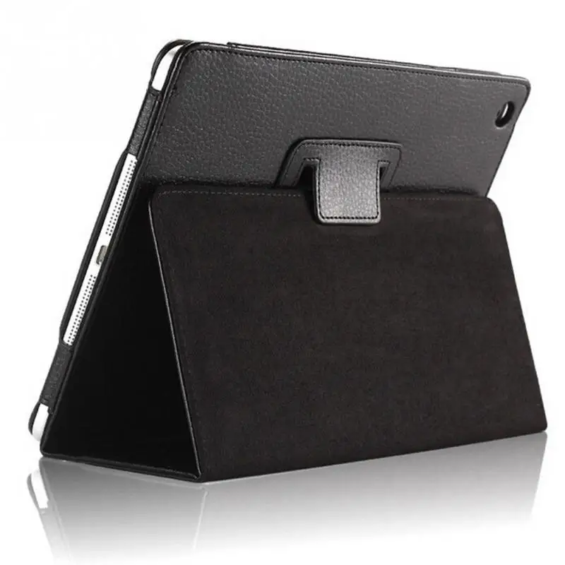 

Flip Litchi PU Leather Case For iPad 2 3 4 Cases Auto Sleep Wake Up Tablets Cover For iPad4 A1430 Smart Stand Holder Folio Shell