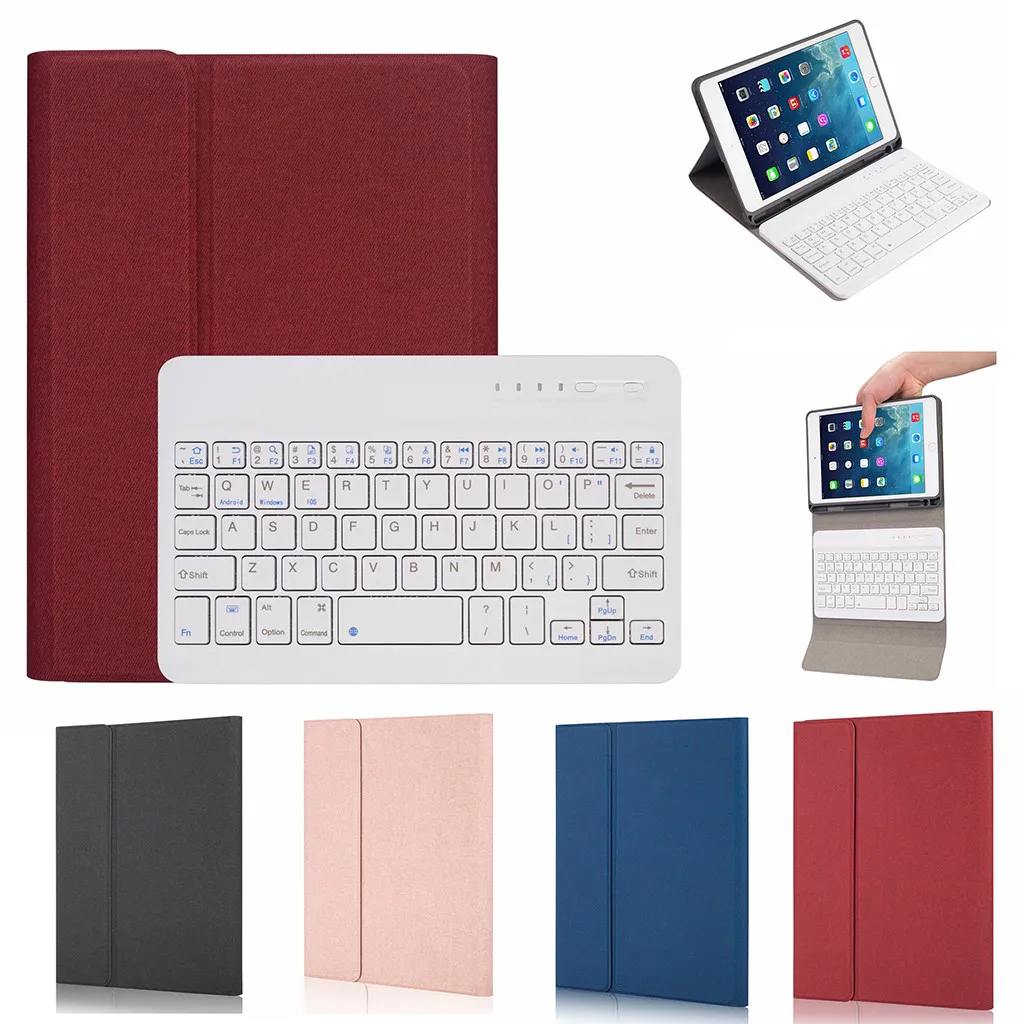 Тонкий чехол для клавиатуры из алюминиевого сплава с подсветкой iPad Mini 5/Mini 4 7 9 +