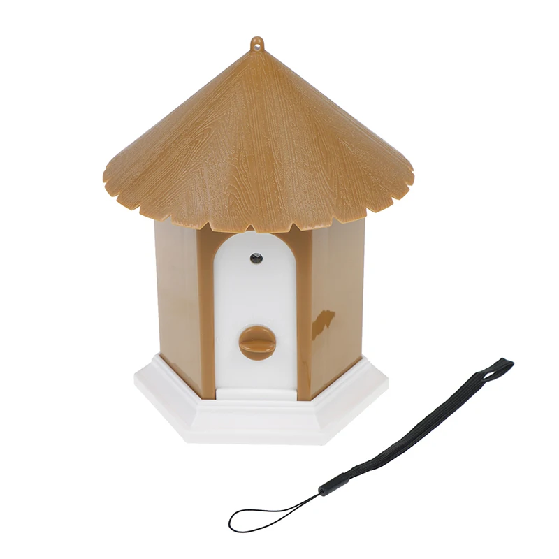 Ультразвуковой Отпугиватель лай для собак в форме дома улицы против устройство