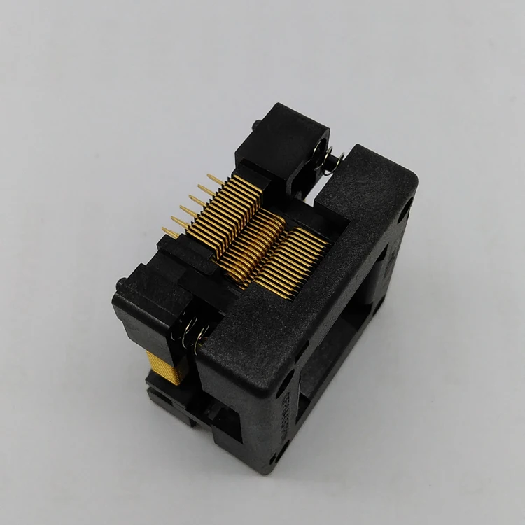 QFP64 TQFP64 LQFP64 открытая верхняя структура запись в гнездо шаг 0 5 мм FPQ 64 0.5 06 тестовая