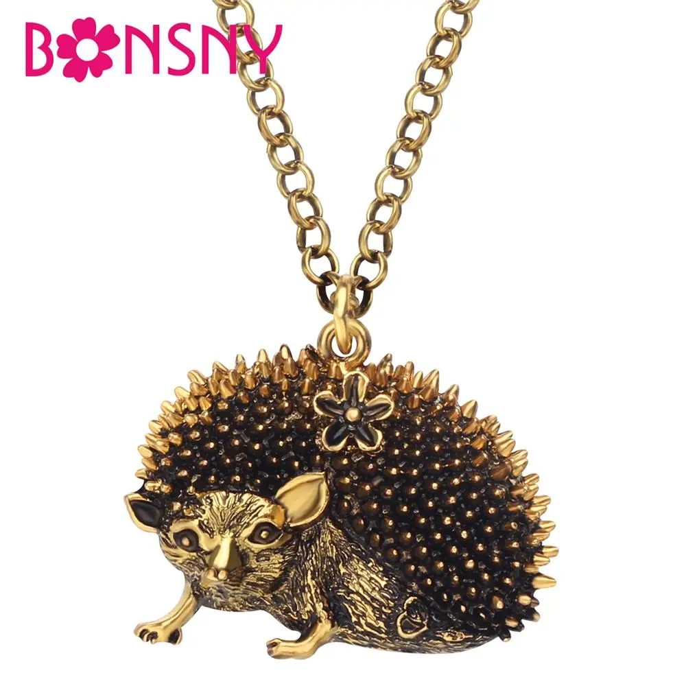 Bonsny эмаль сплава мультфильм Папильон собака цепочки и ожерелья Короткая