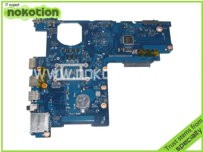 Материнская плата NOKOTION для ноутбука samsung 300E5E 300E4E 300E5V BA41 02206A DDR3 полностью