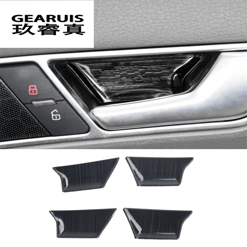 Стайлинг автомобиля чехлы для ручек межкомнатной двери накладки на дверную чашу