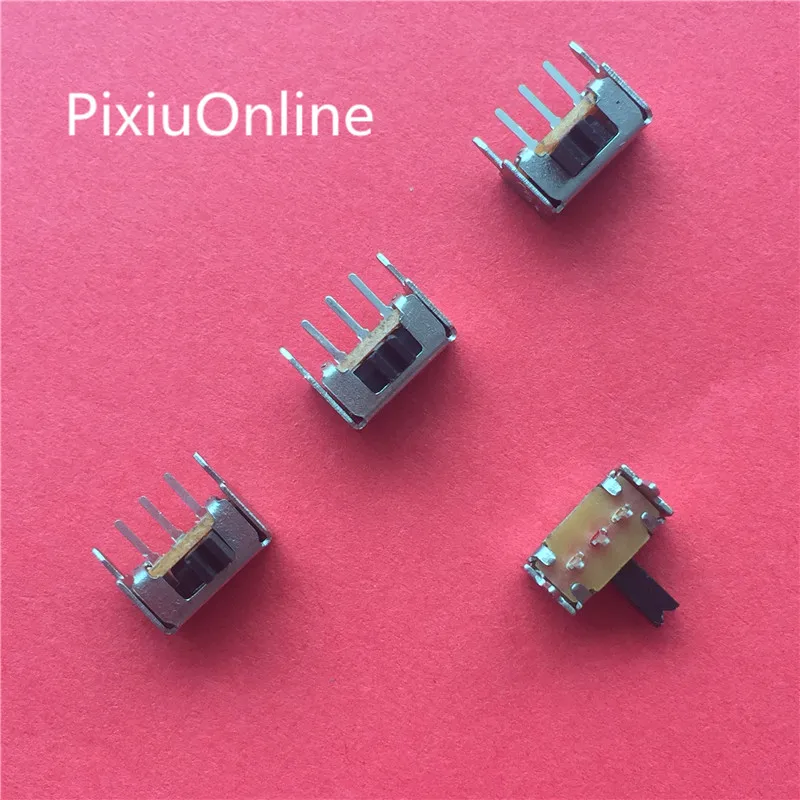 50 шт. YT1998 SK12D07 переключатель 3-Контактный PCB 2-позиционный 1P2T SPDT Миниатюрный