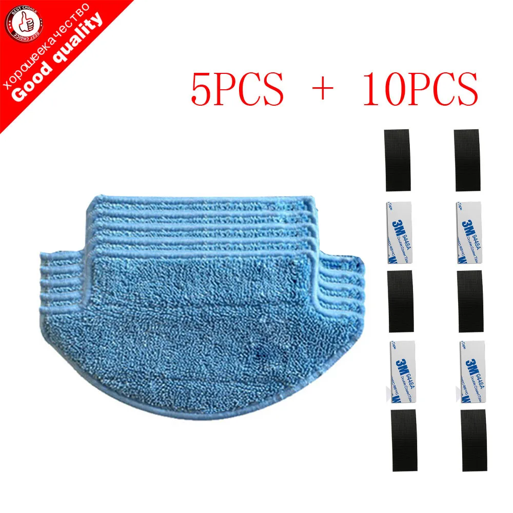 

15pcs/lot Original thickness Cloths Parts kit for Xiaomi Mi Robot Vacuum Cleaner parts mop ( mop Cloths*5+magic paste*10)