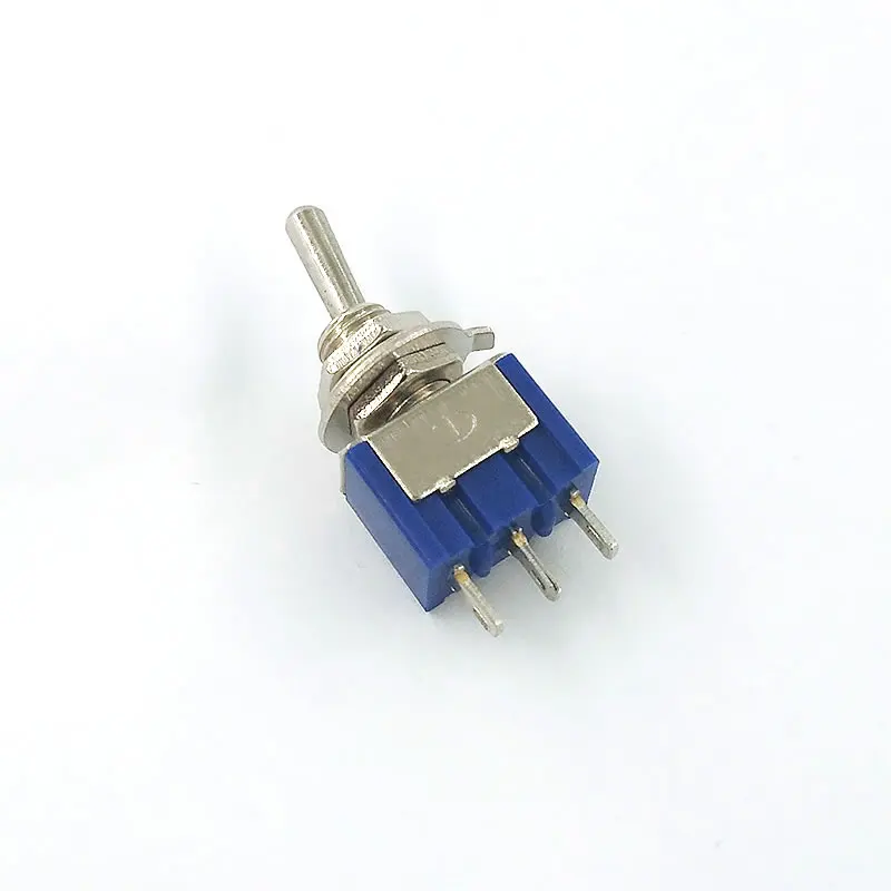 5 шт./лот Мини тумблер SPDT 6A 125 В переменного тока/3A 250V AC миниатюрные рычажный