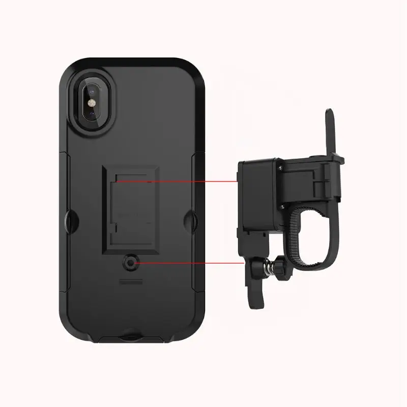 1 шт., держатель для телефона для мотоцикла, велосипеда, сумка для iphone X 8, 7, 6 Plus, водонепроницаемый чехол, подставка для мобильного телефона, держатель для руля велосипеда