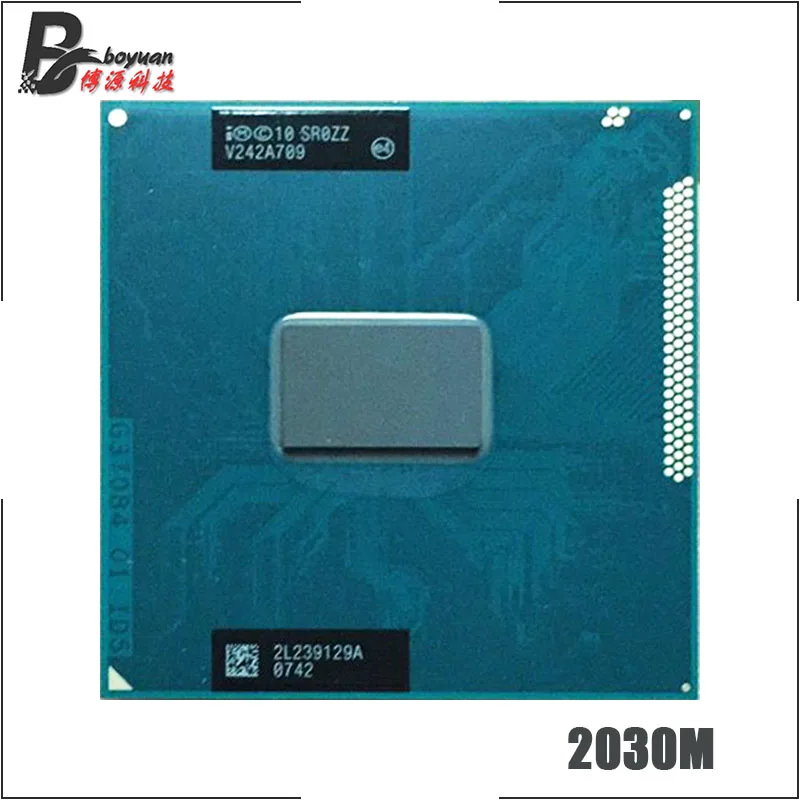 Процессор Intel Pentium 2030M SR0ZZ 2 5 ГГц двухъядерный процессор с двумя потоками м 35 Вт