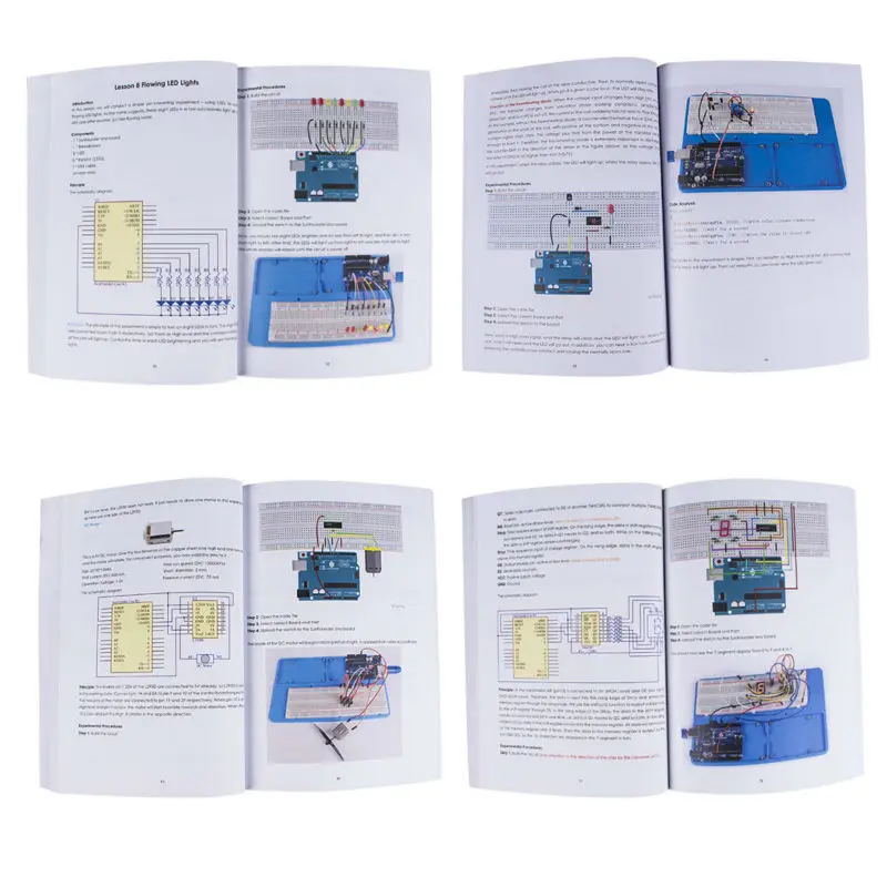 Стартовый набор SunFounder Project Super V3.0 с платой Mercury и учебной книгой для Arduino UNO R3 Mega 2560 |