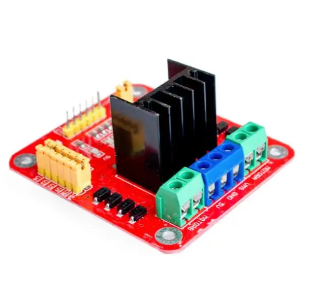 Плата модуля драйвера двигателя L298N для arduino двухмостовое управление шаговым