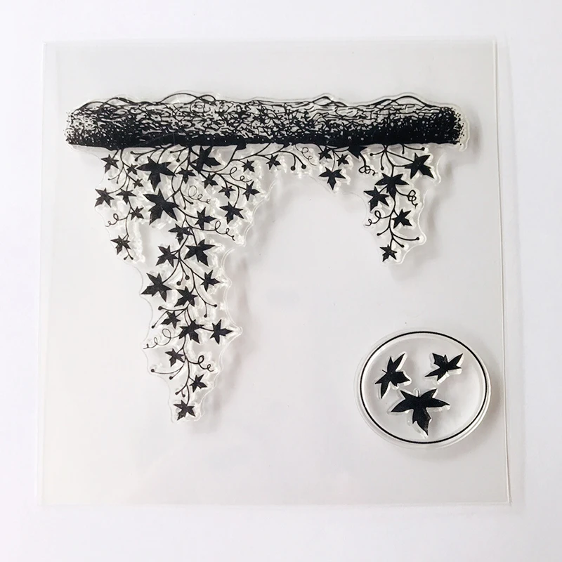 Фея ползучей лозы прозрачный штамп для скрапбукинга Прозрачная силиконовая