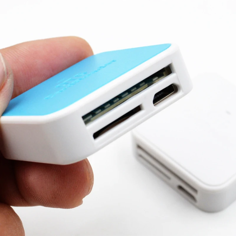 Новый адаптер Micro USB 2 0 OTG SD TF MMC устройство для чтения карт памяти Кабель Samsung S4 S6 S3
