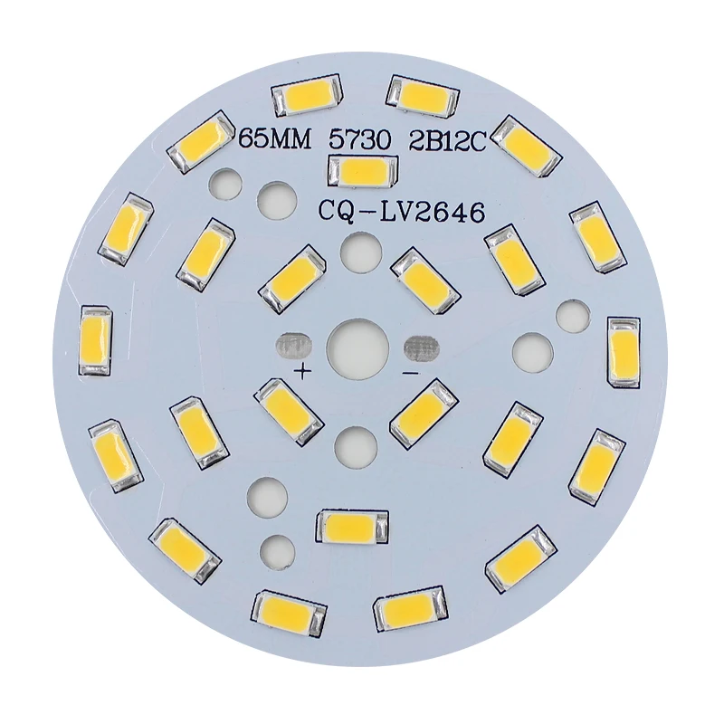 10 шт. 12 Вт 5730 яркость SMD световая Панель Светодиодная лампа панель для PCB потолка
