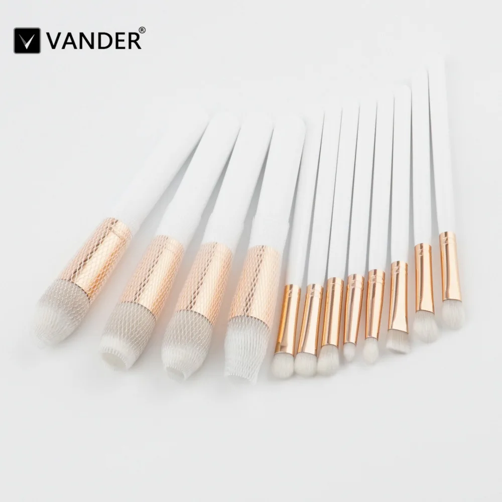 12 шт. белые кисти для макияжа|pinceis de maquiagem|de maquiagem12 pcs |