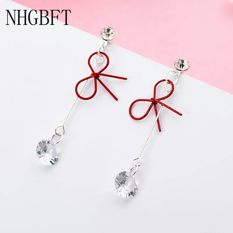 Новые длинные серьги-кисточки NHGBFT для женщин женские серьги в форме черного