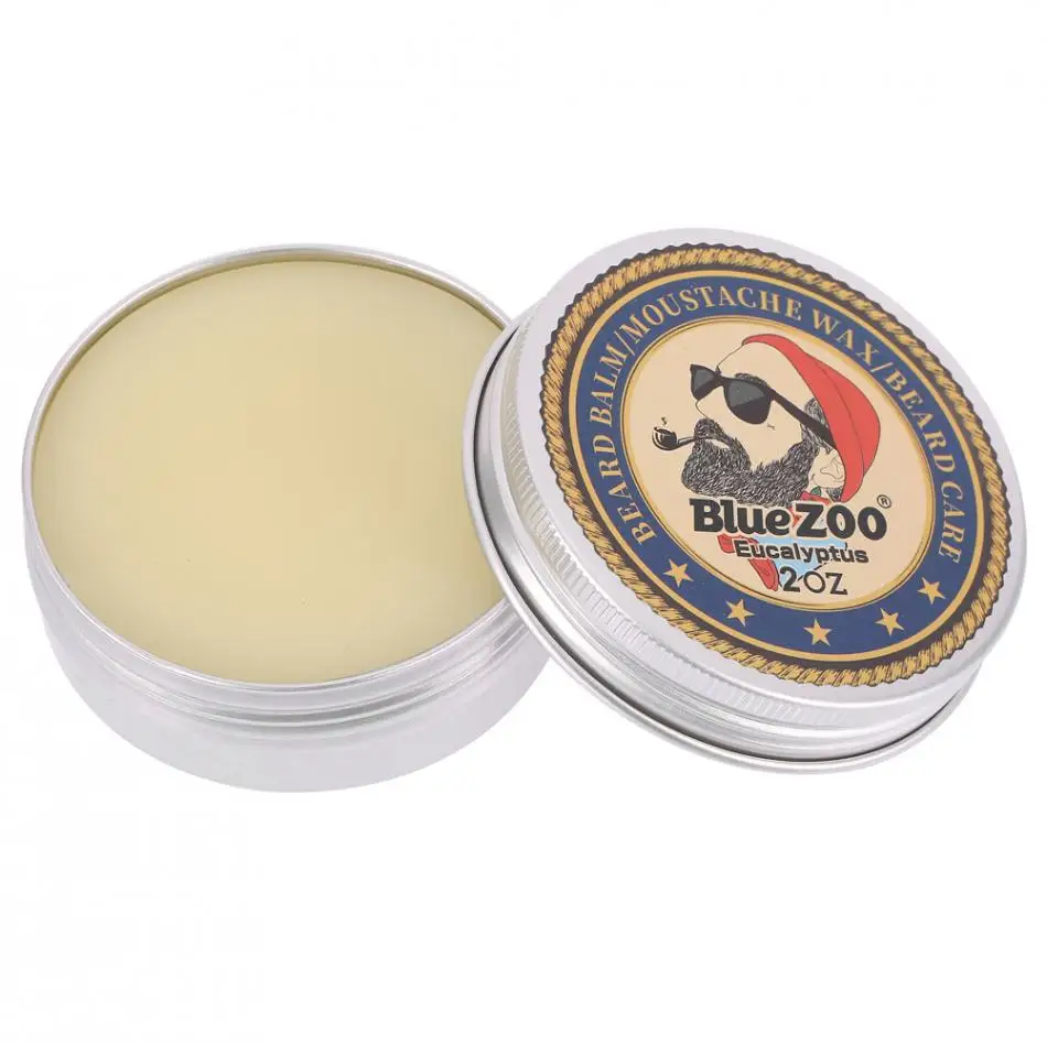 Blue Zoo 60 г натуральный бальзам с маслом для бороды воск усов увлажняющий ухода за