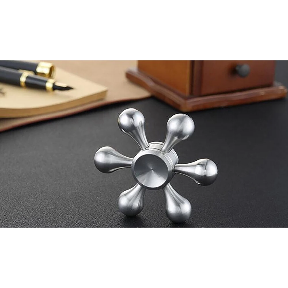 Спиннеры латунь металл EDC палец Spinner анти-стресс ручной Для аутизм СДВГ