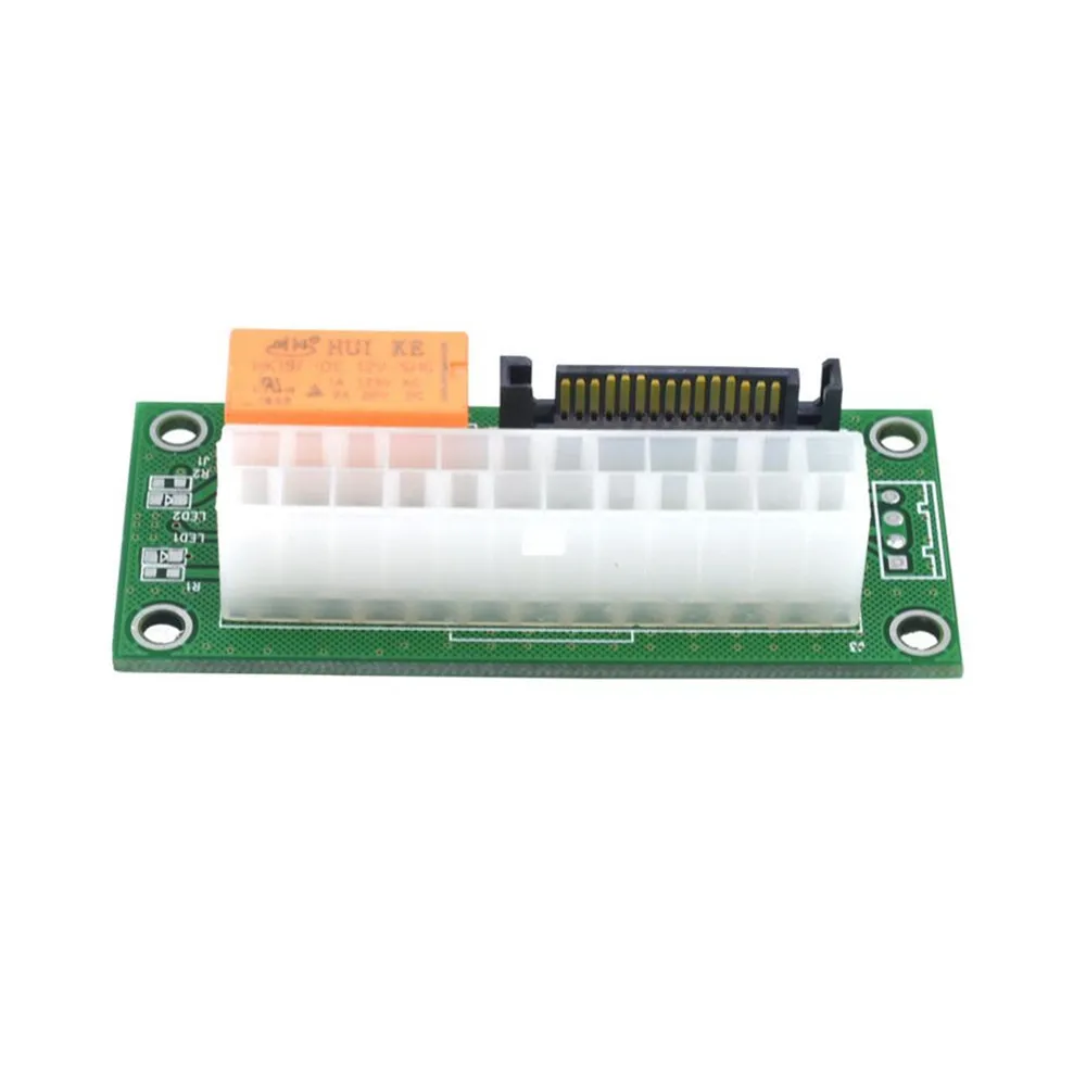 5 шт./лот новейший ATX 24Pin к Molex SATA двойной блок питания синхронизация стартер