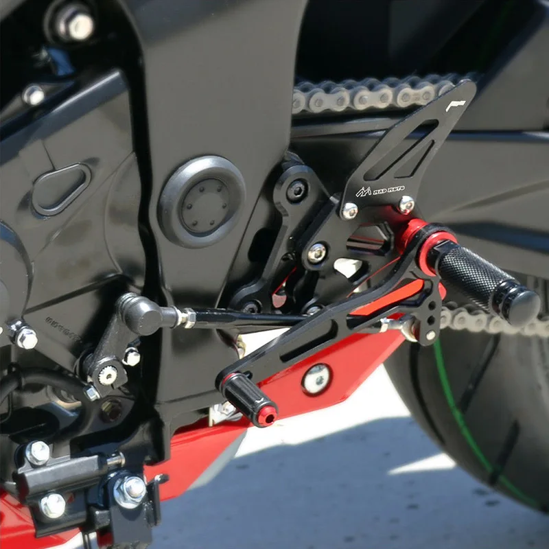 Мотоцикл Rearsets для Suzuki GSXS750 2015-2020/GSR750 2011-17 регулируемая подножка подножки