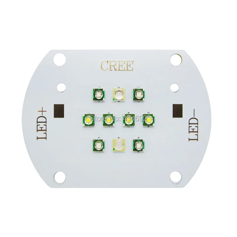 30 Вт DIY Аквариум Светодиодные Лампы Свет Cree XPE XP-E 450nm Королевский Синий + 470nm 5000K