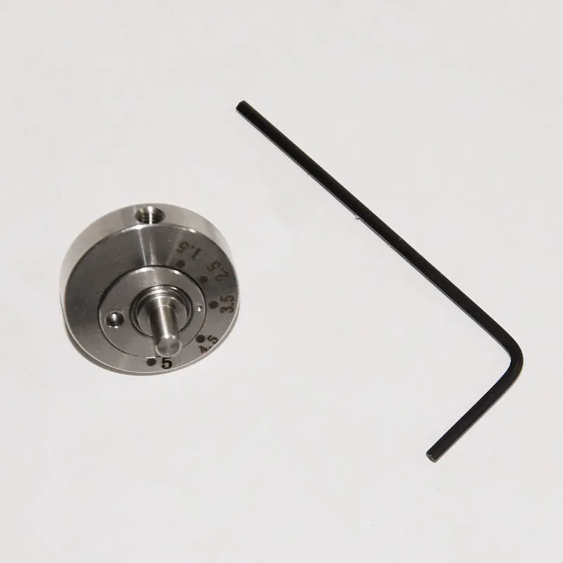 Stainless steel 1 шт. регулируемый ход Cam колеса подшипник татуировки части машины аксессуары эксцентриковое колесо с шестигранным ключом - Цвет: Stainless steel