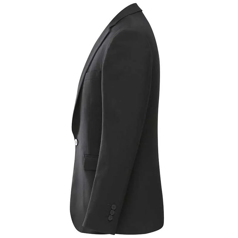 Мужской повседневный Блейзер пиджак на 1 пуговице для офиса и свадьбы мужская