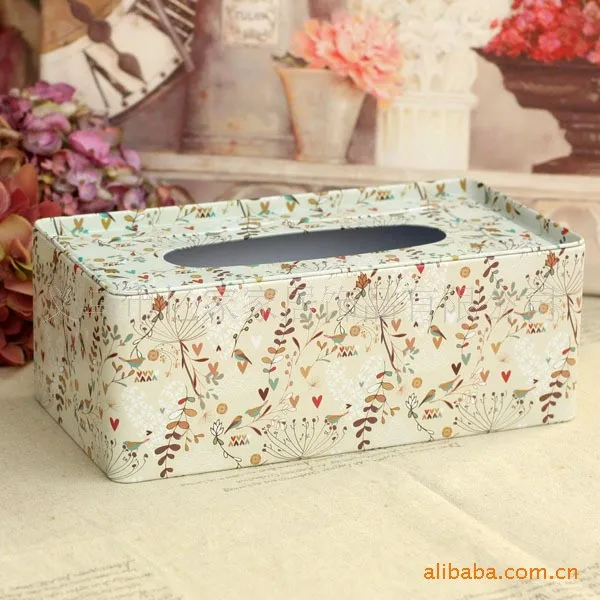 Горячий Продавать Править Tissue Box Zakka Добыча Бумажная Коробка 25*13 см | Дом и сад