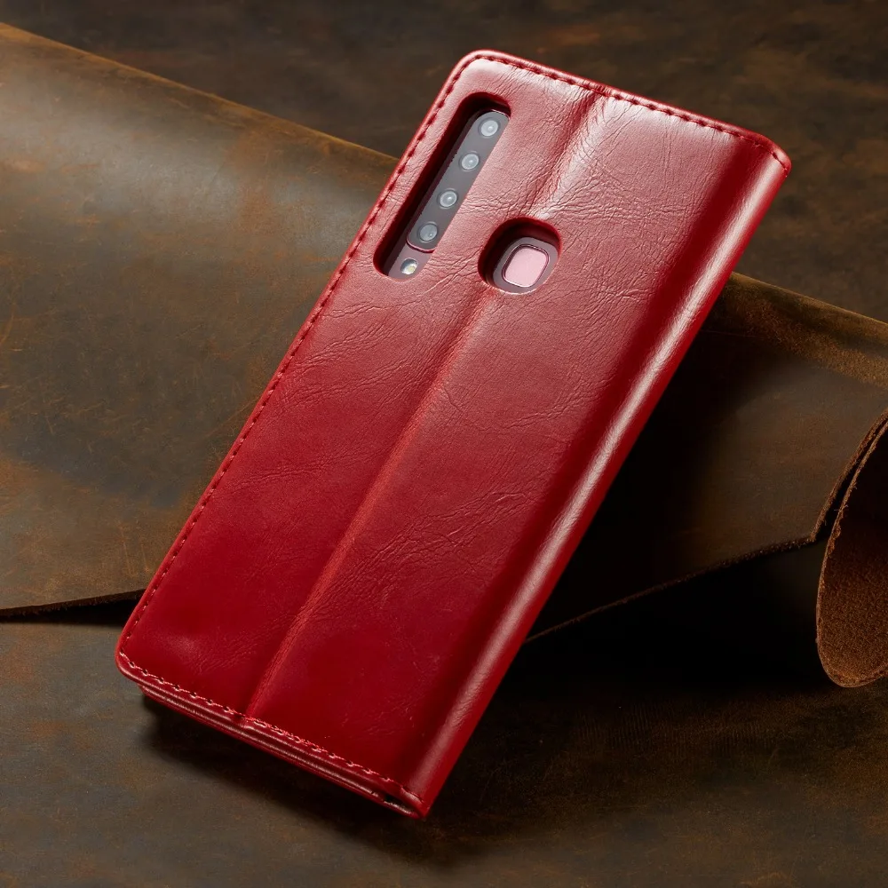 Для samsung Galaxy A9 чехол для телефона, держатель для телефона, чехол-книжка из искусственной кожи Подставка-кошелек на магните чехол для samsung A9 Galaxy A6 A7 Funda