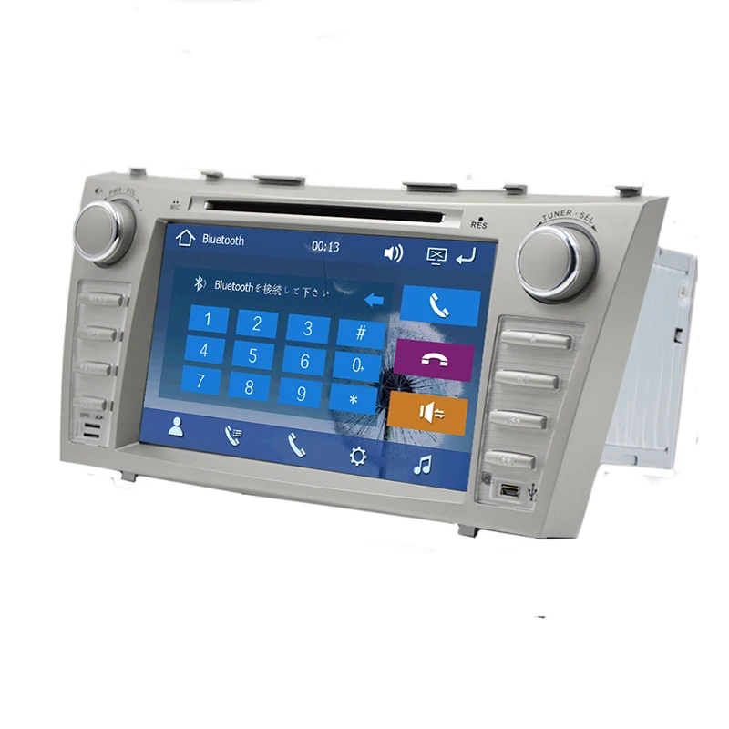 2 din автомобильный DVD плеер для Camry 2006 2007 2008 2009 2011 Автомобильный GPS навигация Радио