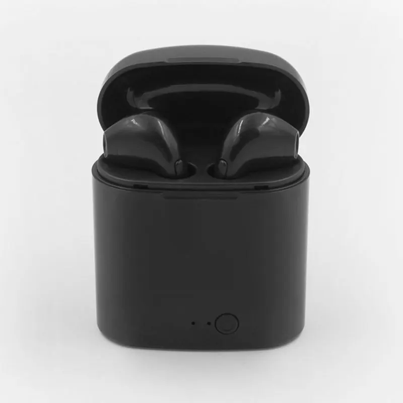 Горячие i7s TWS мини беспроводные Bluetooth наушники стерео вкладыши гарнитура с зарядным устройством микрофон для всех смартфонов 50 шт./лот DHL бесплатно