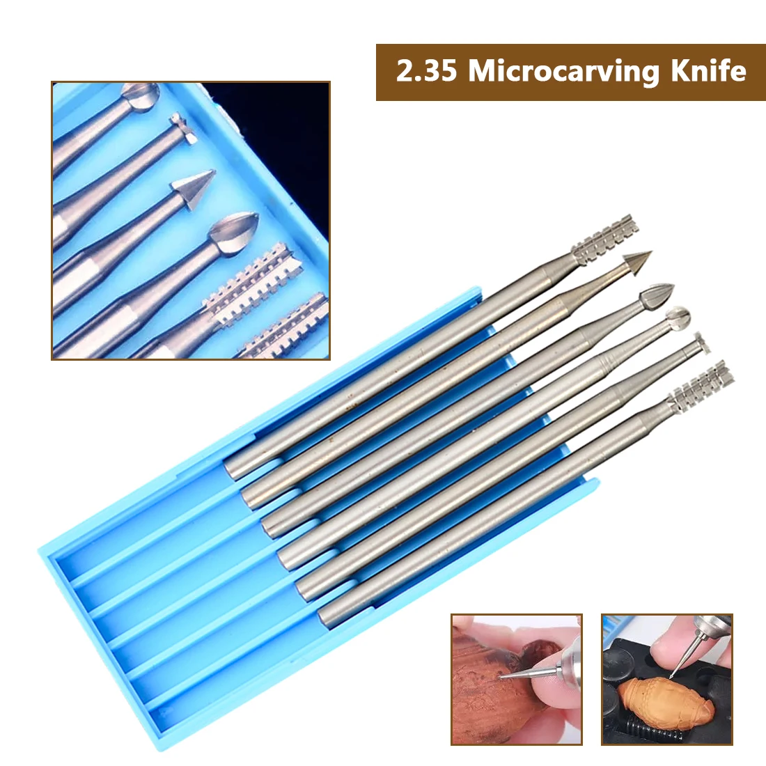 Сверла для алмазной полировки 6 шт. шлифовальные Буры сверла с хвостовиком 2 35 мм