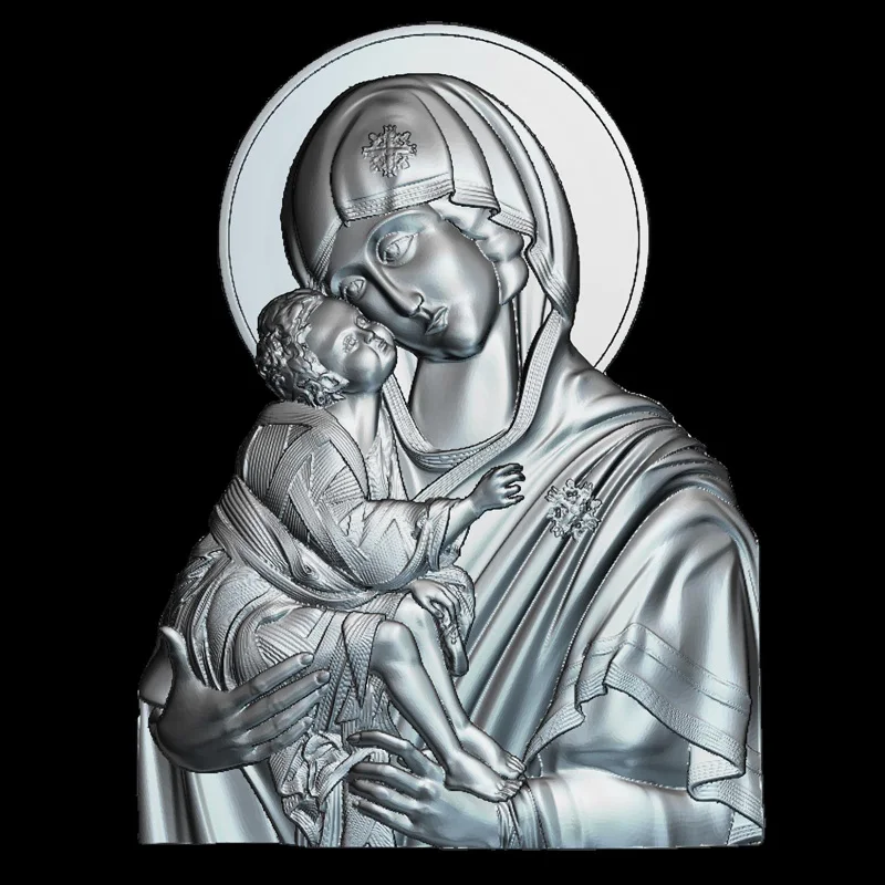 3D модель MaicaDomnului рельеф STL format Religion 3d для ЧПУ в формате STL|3d model relief|3d relief modelfor cnc |