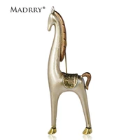 madrry casual horse brooch animal enamel pins men children coat pullover cardigans decoration ornaments daily accessories gifts