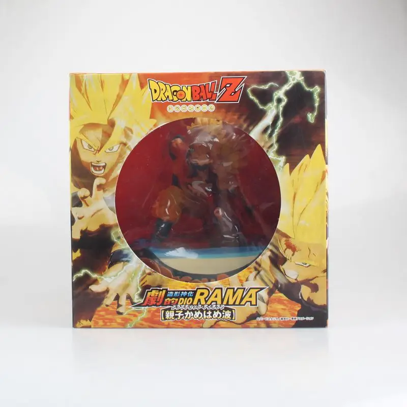Аниме HKXZM 17 см драконий жемчуг Z Super Saiyan Son Goku Gohan для папы и сына kamegameha ПВХ фигурка