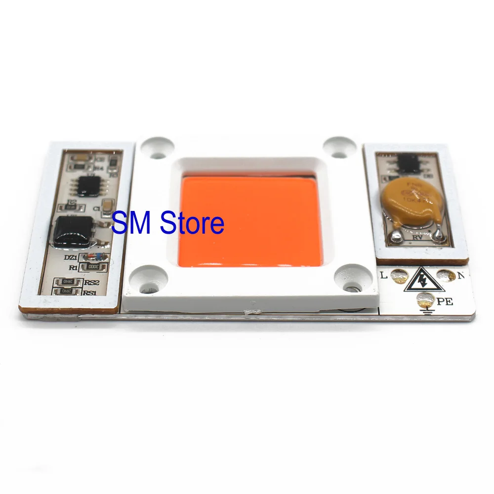 AC220V 50W LED Bulbs Chip For Plant Grow Light Full Spectrum 400nm-840nm 3000K-35000K Warm White Cold Excellent Quality | Освещение